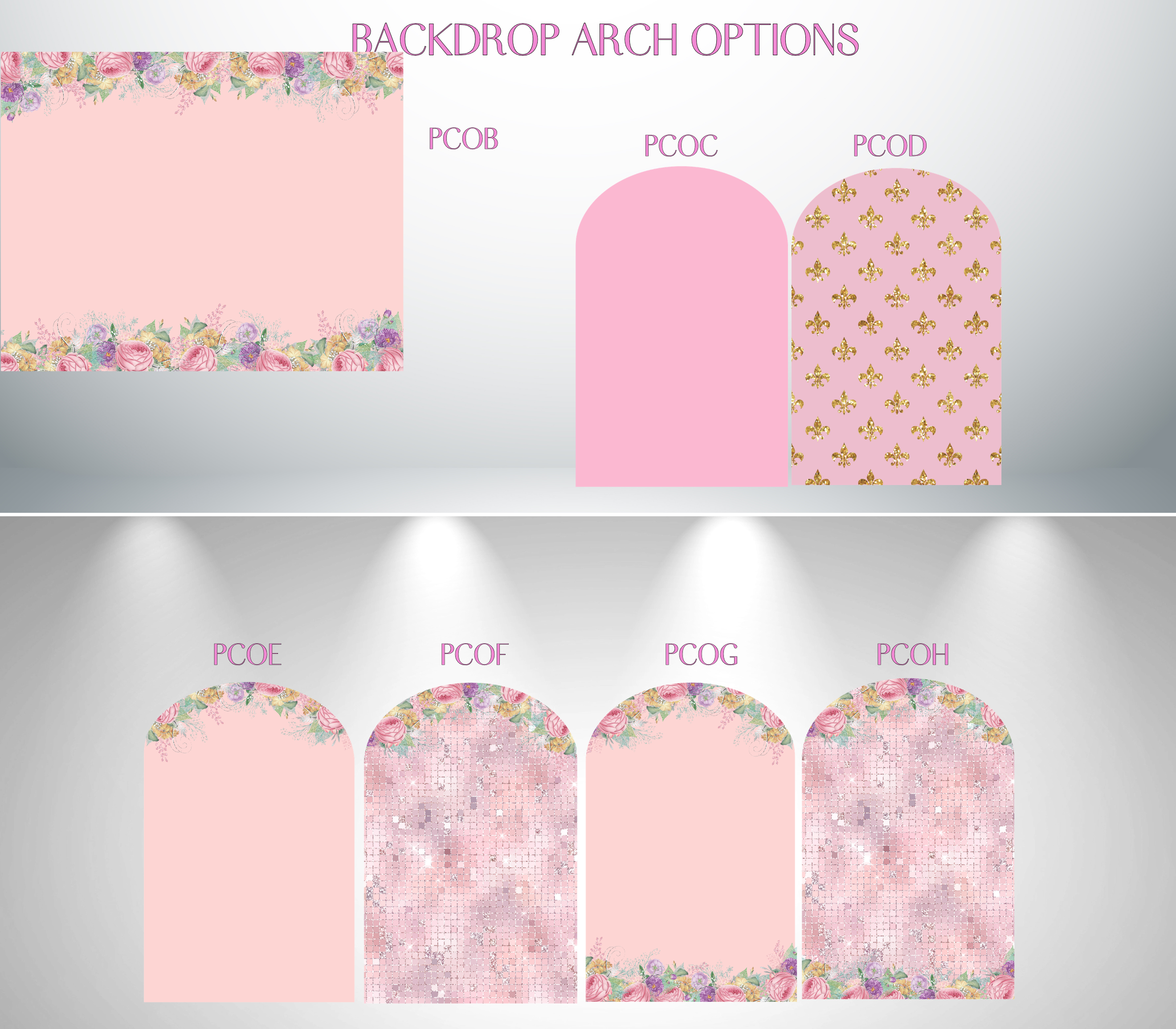 Royal Princess Birthday Backdrop & Cutouts | Personalized Pastel Princess Party Decorations