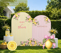 Personalized Lemon Party Decorations | Backdrop & Cutout Sets | Sweet Lemon Party Decor