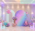 Sweet Little Mermaid First Birthday Decorations | Personalized Little Mermaid Party Decorations