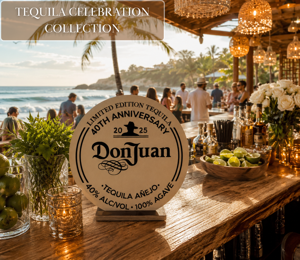 Personalized Tequila Bar Sign | Custom Birthday Party Decor Mexican Fiesta Welcome Sign & Liquor Theme Decoration