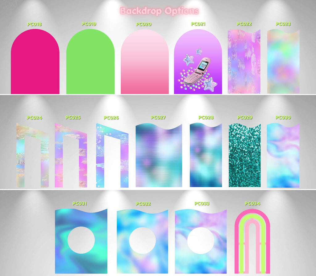 Personalized Teen Birthday Backdrop & Photo Booth | Girly 13th Birthday Party Decorations
