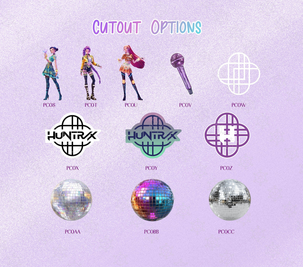 Teen Idol Concert Party Backdrop & Standee Cutouts | Personalized Birthday Decorations
