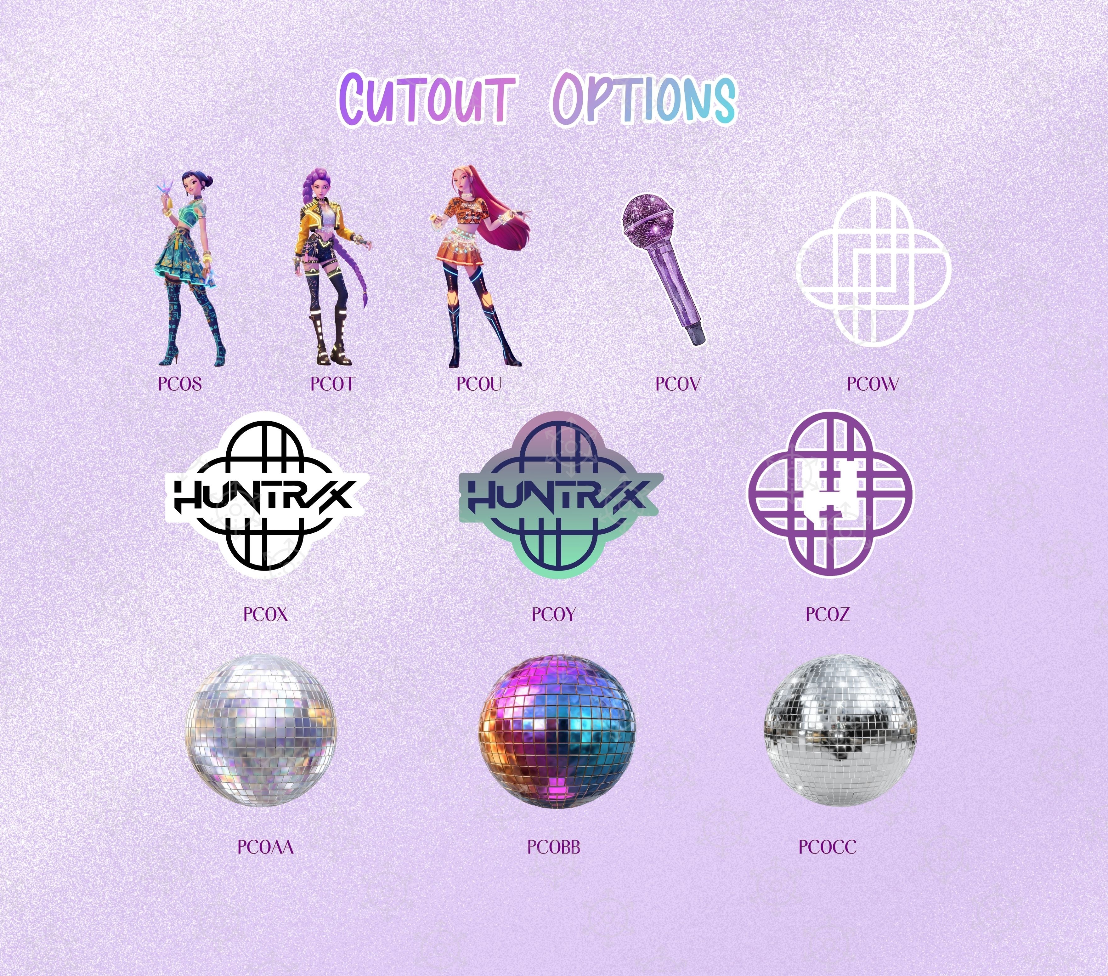 Teen Idol Concert Party Backdrop & Standee Cutouts | Personalized Birthday Decorations