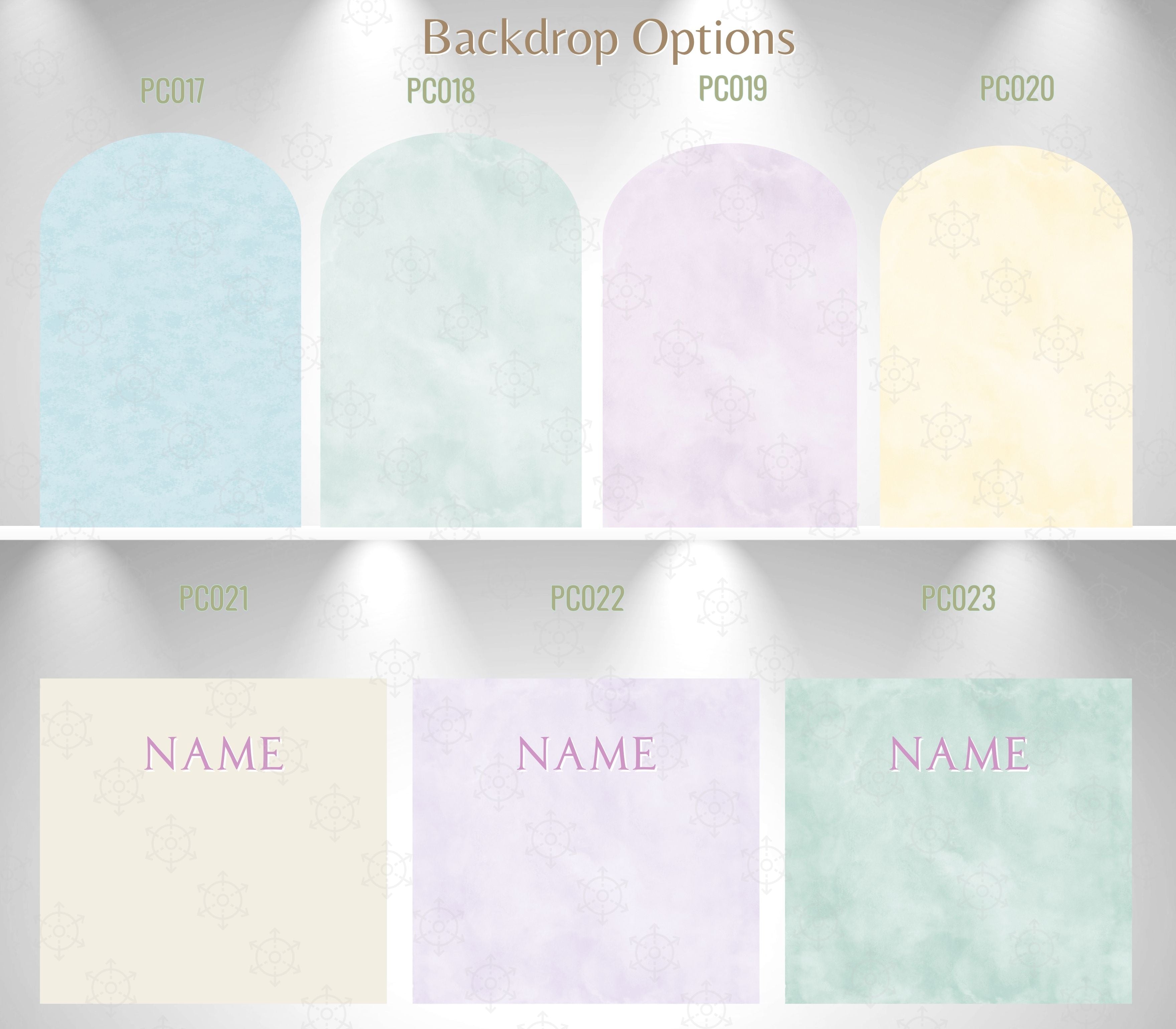 Custom Princess Birthday Party Backdrop & Yard Sign Set