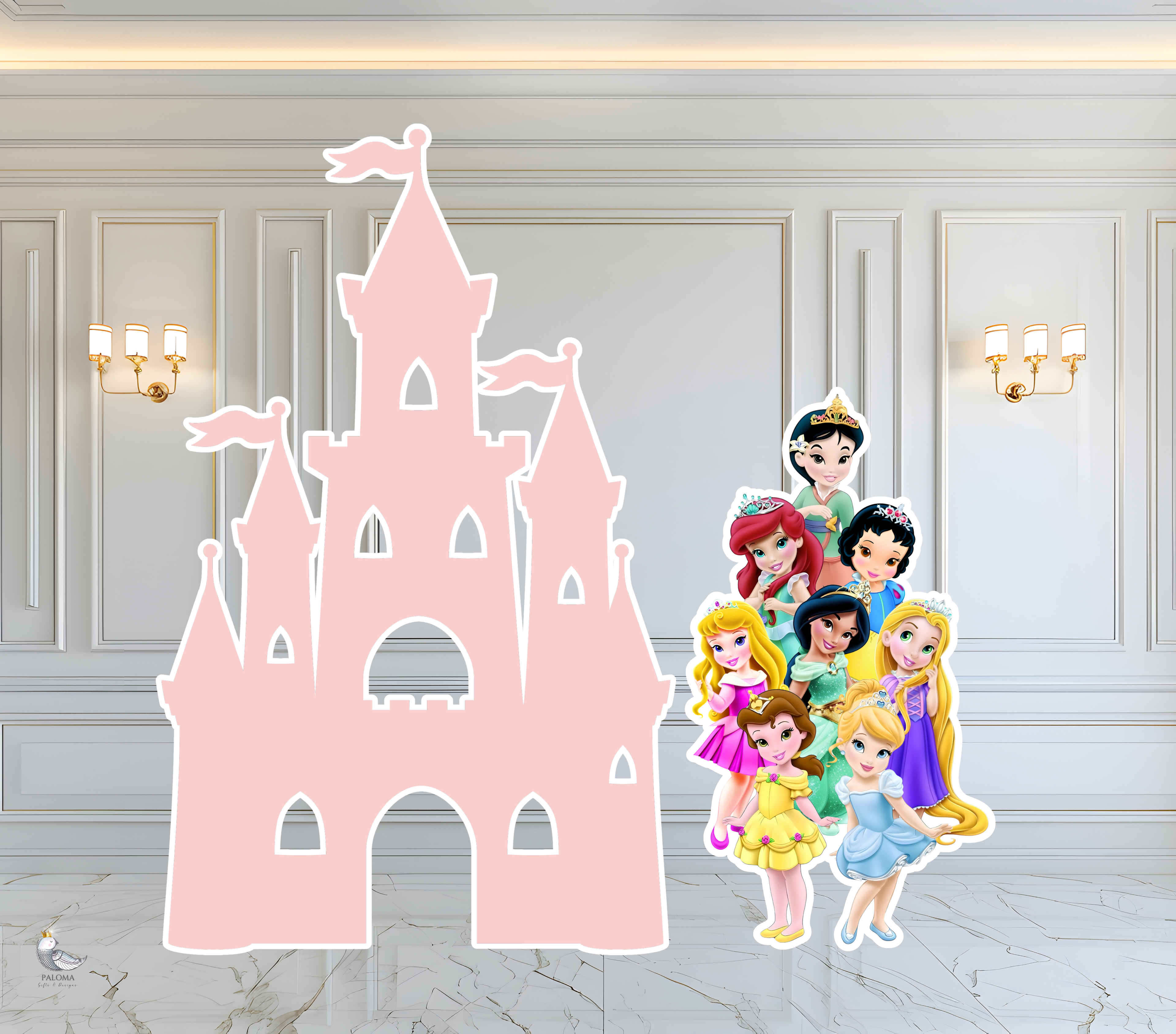 Little Princess Cutouts Custom Baby Princess Castle Yard Signs (Copy)