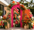 Tropical Birds Birthday Decorations | Personalized Backdrop & Party Sets