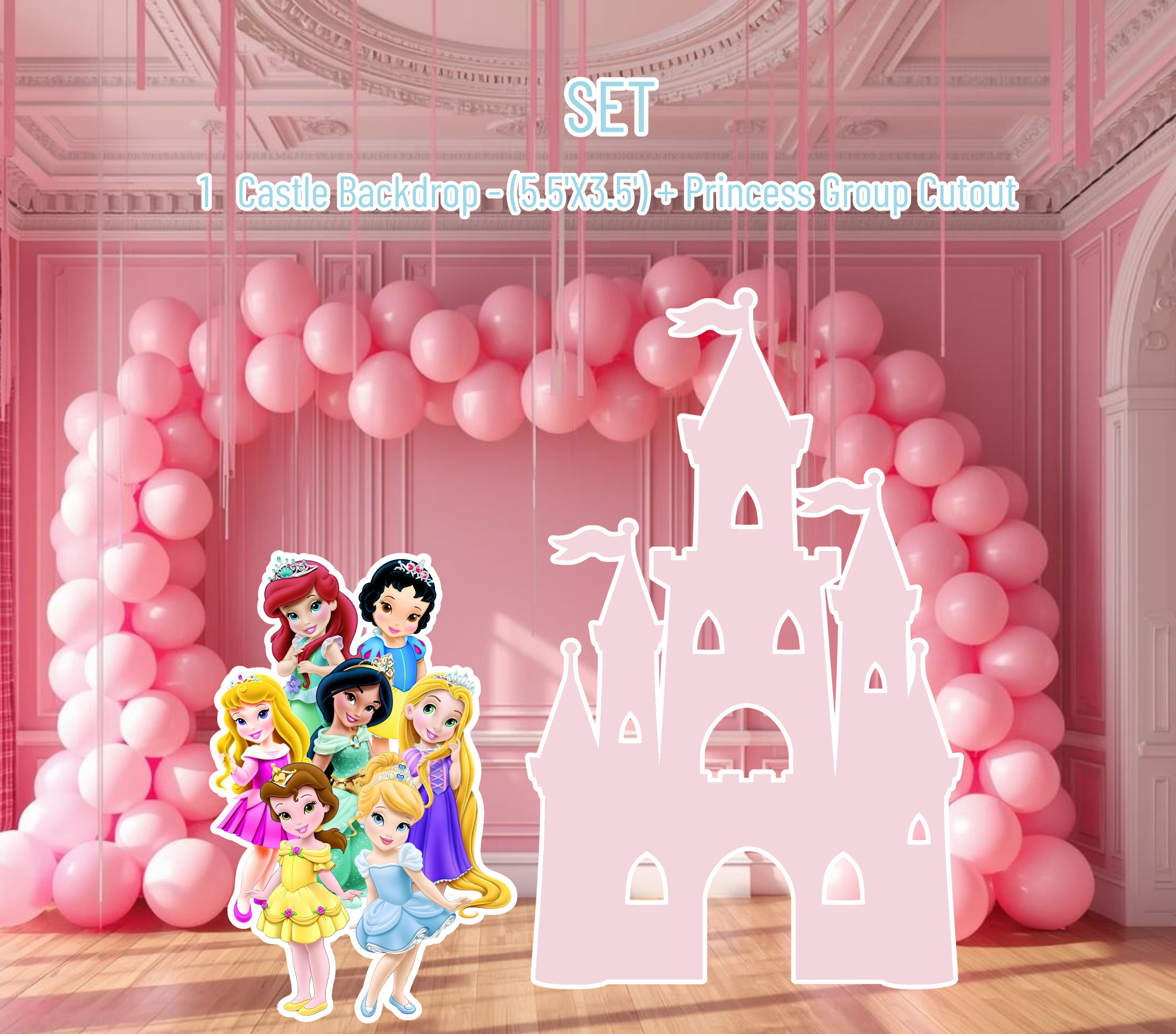 Little Princess Cutouts Custom Baby Princess Castle Yard Signs (Copy)