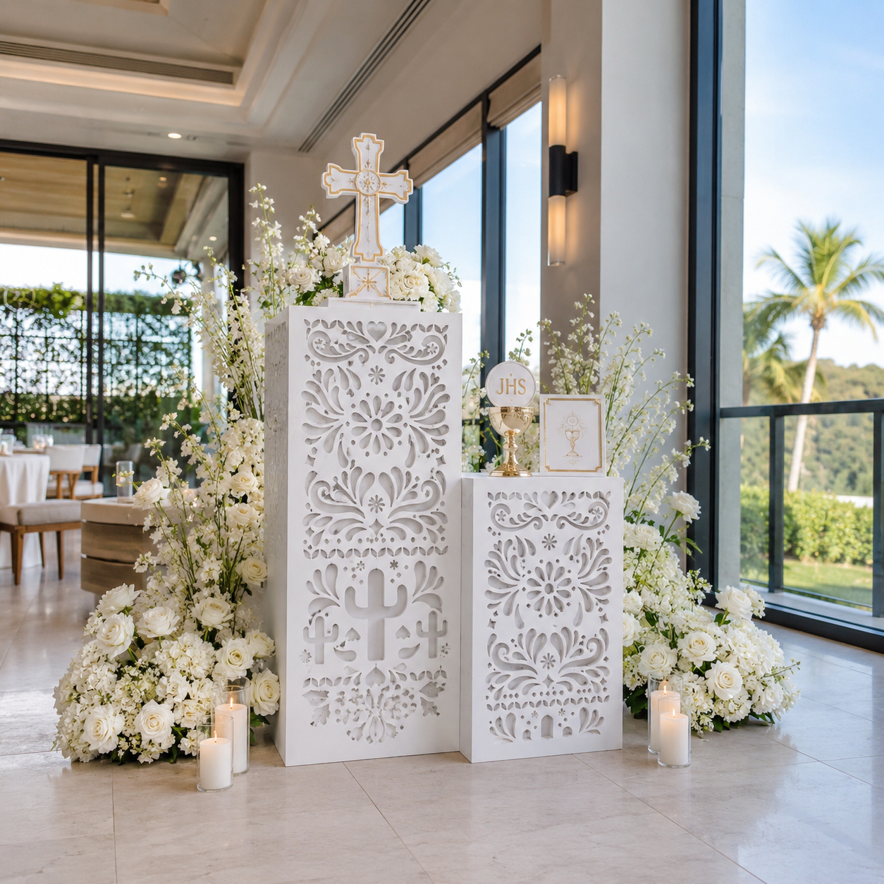Custom Mexican Papel Picado Backdrop | Personalized Event & Party Decorations