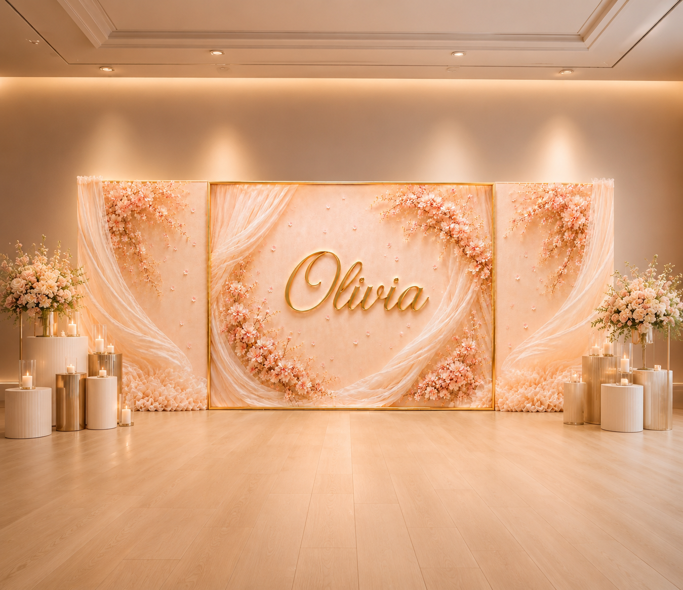 Custom Printed Event Backdrop | Personalized Party Decoration for Any Occasion