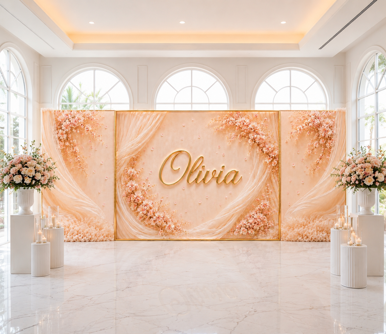 Custom Printed Event Backdrop | Personalized Party Decoration for Any Occasion