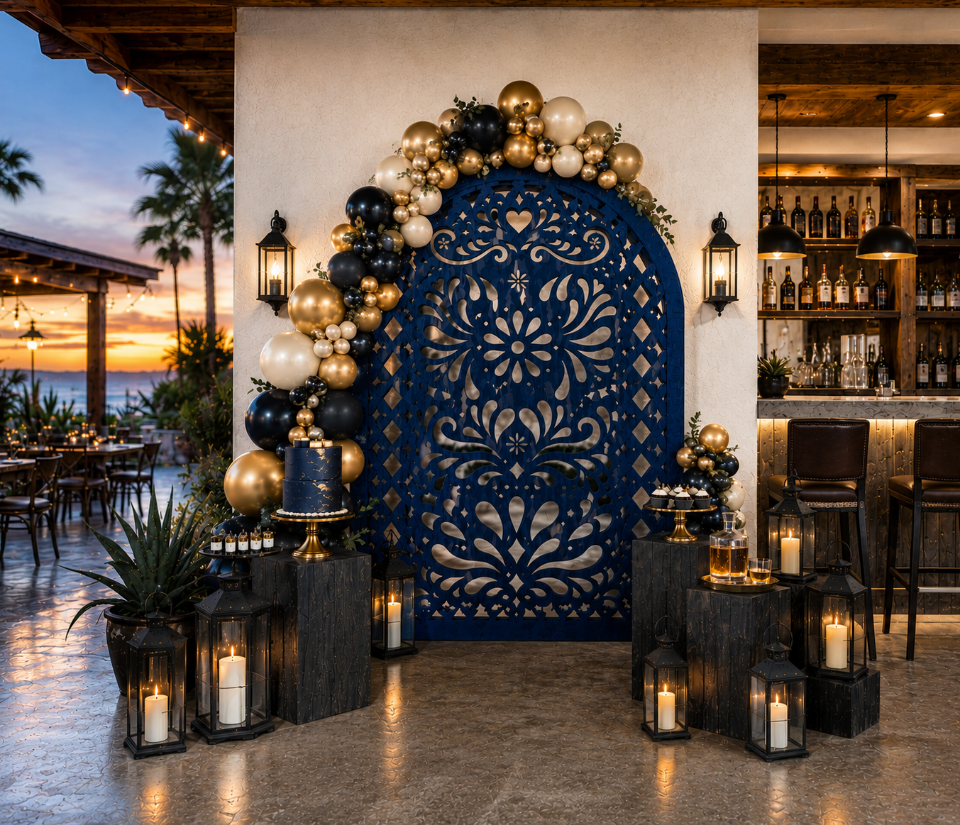 Timeless Fiesta Celebration Backdrop | Personalized Event Decor