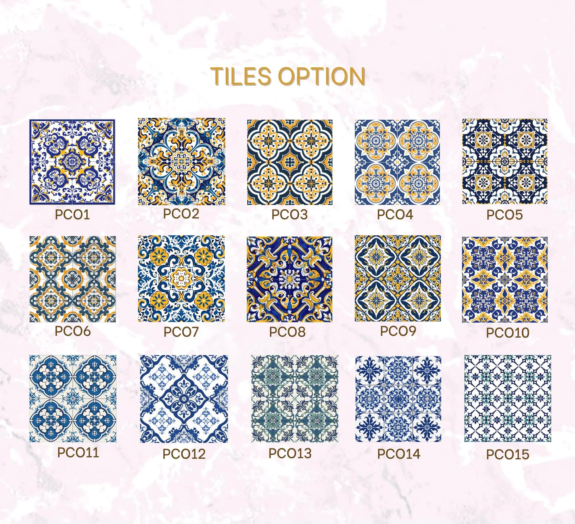 Personalized Italian Lemon Party Decorations | Mediterranean Birthday Backdrop & Cutouts | Blue Tile Amalfi Coast Event Decor (Copy)