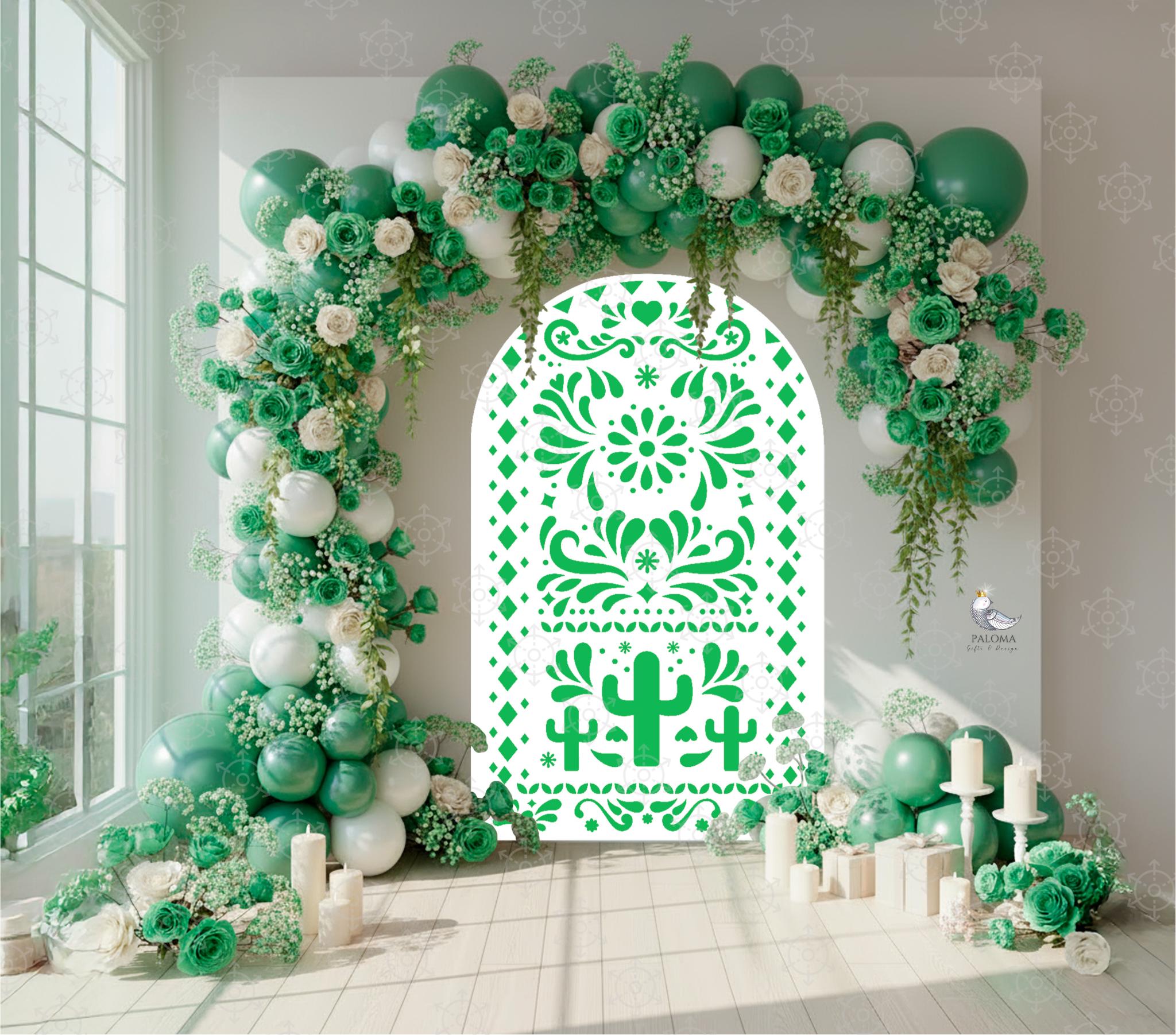 Custom Mexican Fiesta Party Decorations | Personalized Papel Picado Backdrop | Cielito Lindo Birthday Decor | Fiesta Photo Backdrop | Cinco de Mayo Party(Copy)