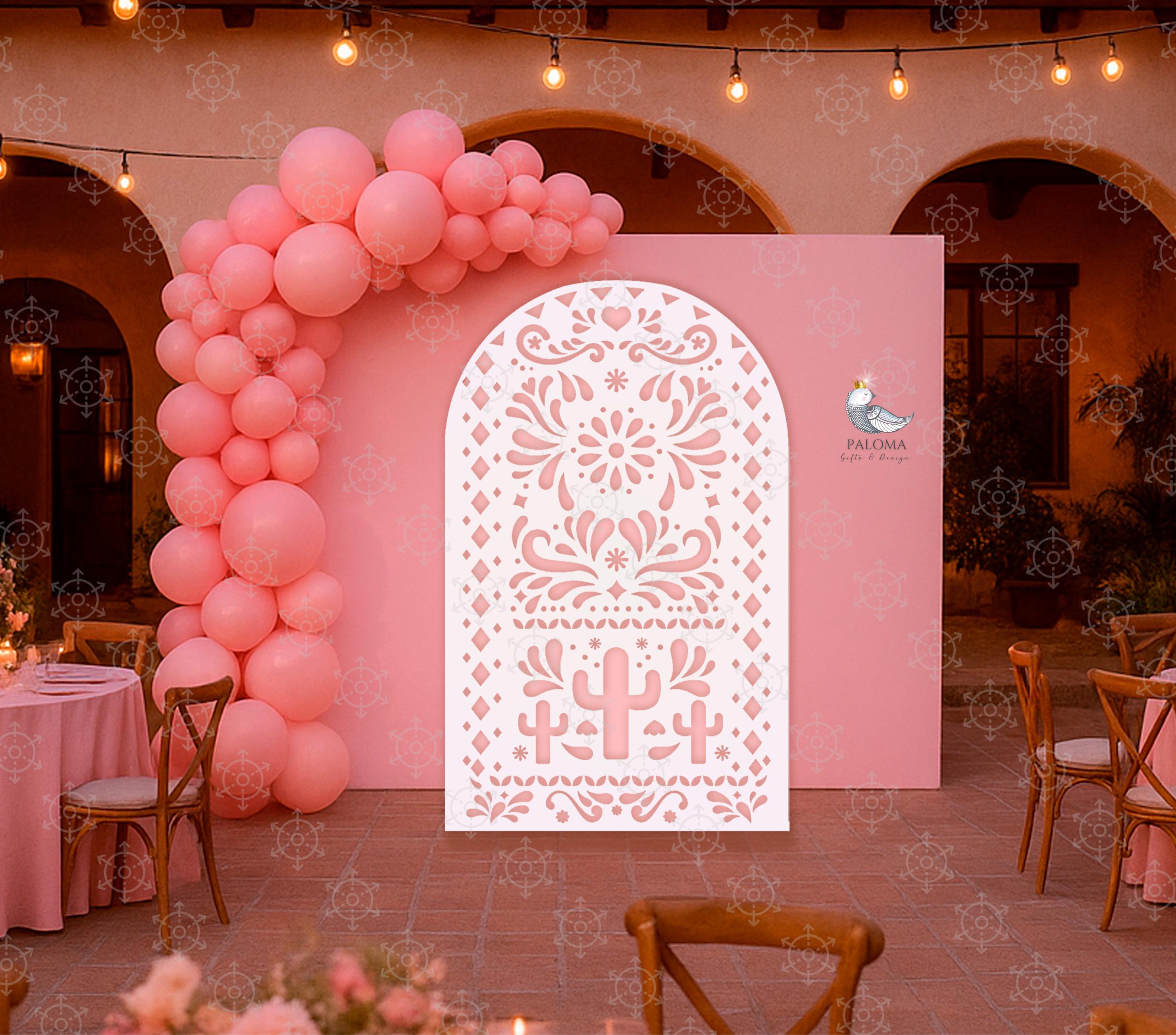 Custom Mexican Fiesta Party Decorations | Personalized Papel Picado Backdrop | Cielito Lindo Birthday Decor | Fiesta Photo Backdrop | Cinco de Mayo Party(Copy)
