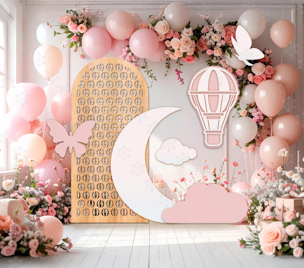 Personalized MDF Wood Backdrop Panels | Custom Party Decorations | Printed or Natural Wood Finish | Premium Event Display (Copy)