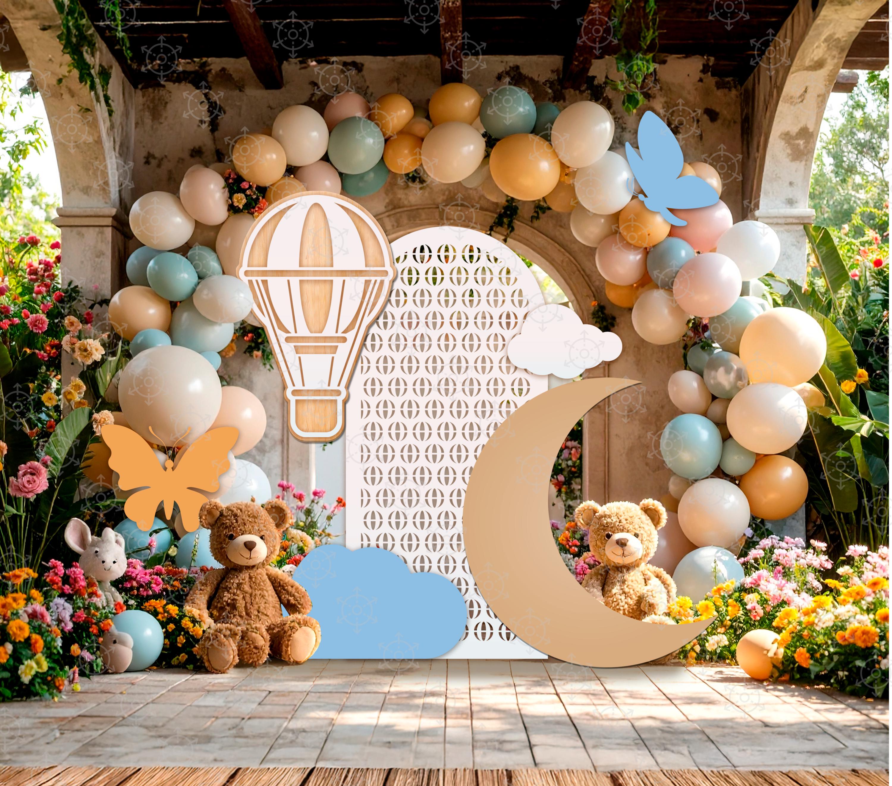 Personalized MDF Wood Backdrop Panels | Custom Party Decorations | Printed or Natural Wood Finish | Premium Event Display (Copy)