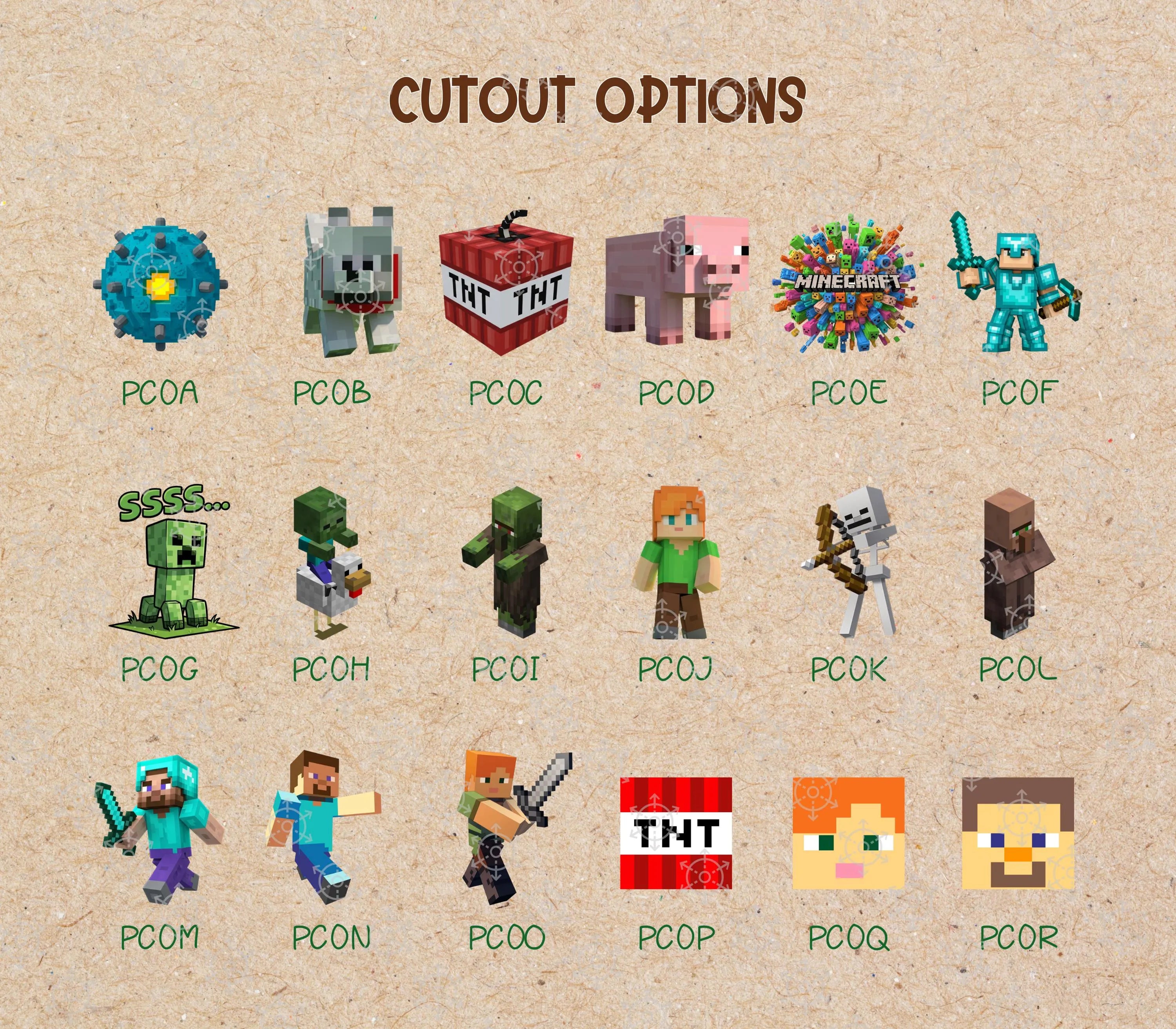 Pixel Game Birthday Backdrop & Cutouts | Personalized Block Game Party Decorations