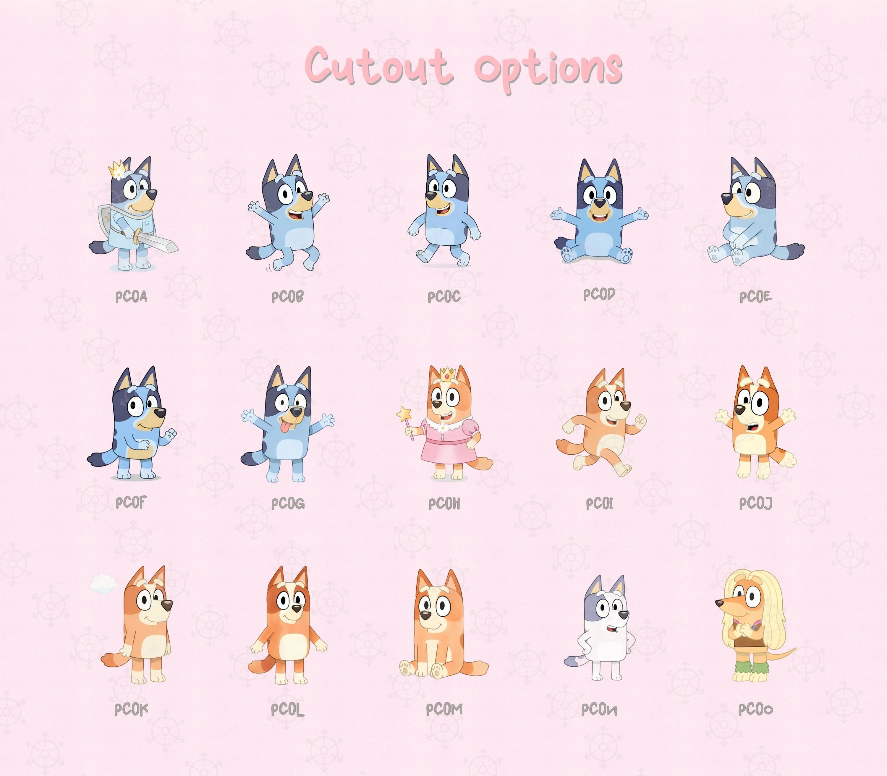 Personalized Puppy Family Party Decorations | First Birthday Backdrop & Character Cutouts (Copy)
