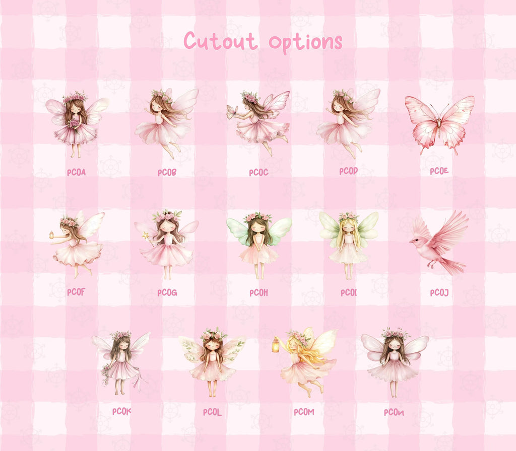 Magical Fairy Garden Birthday Backdrop & Cutouts | Personalized Fairy Party Decorations