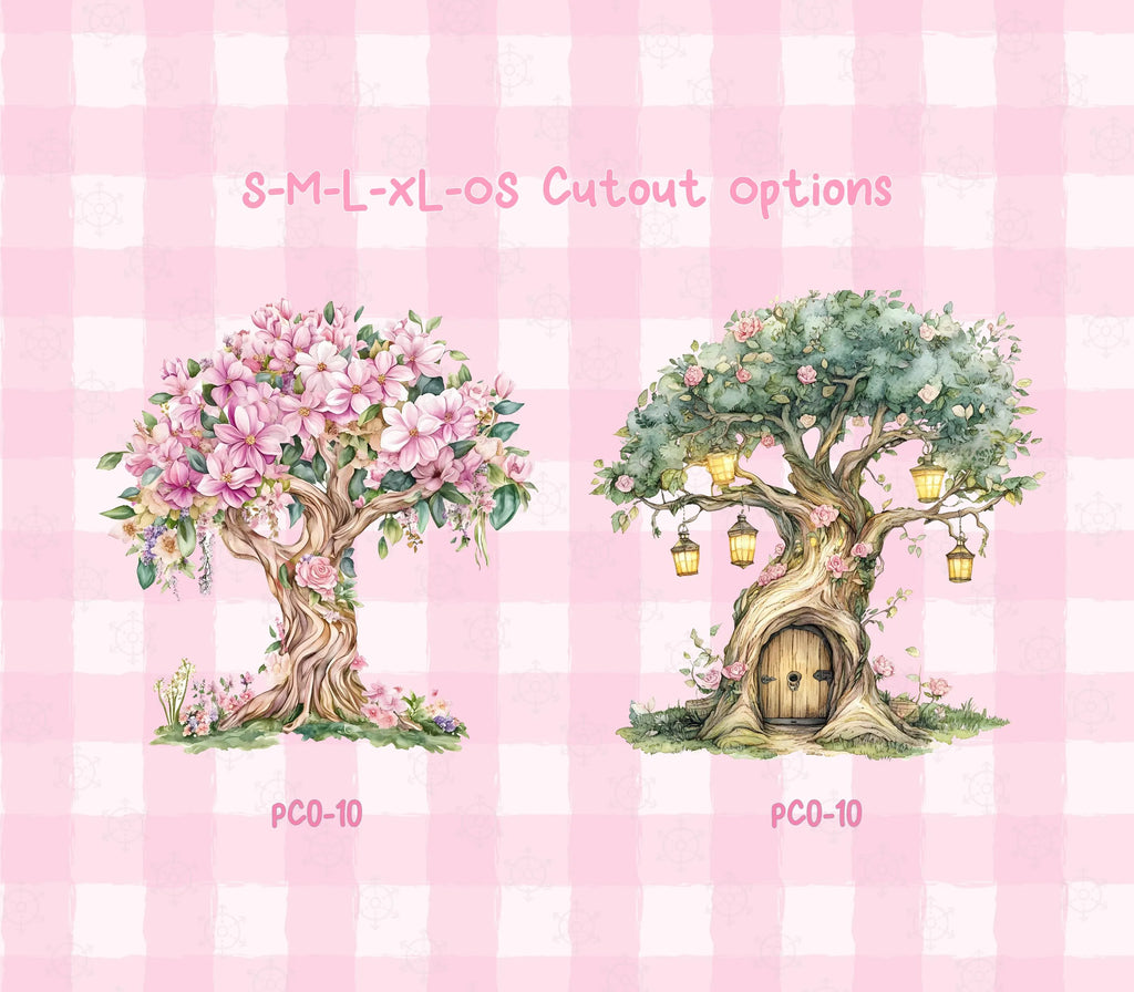 Magical Fairy Garden Birthday Backdrop & Cutouts | Personalized Fairy Party Decorations